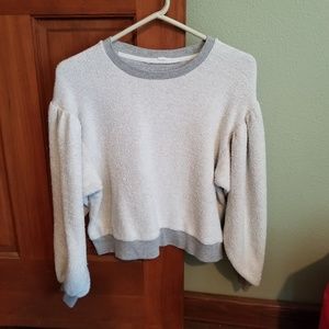 Cropped sweatshirt